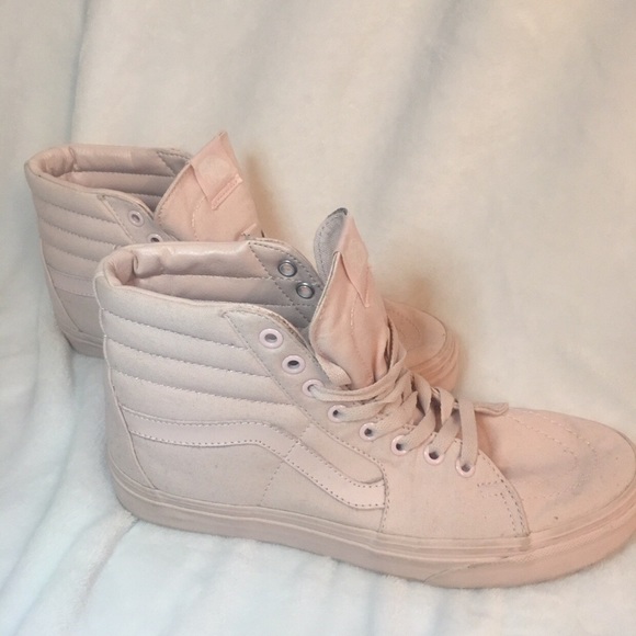 pastel pink vans